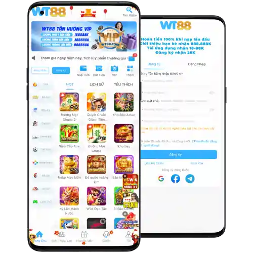 WT88 Casino cung cấp ứng dụng Tải App